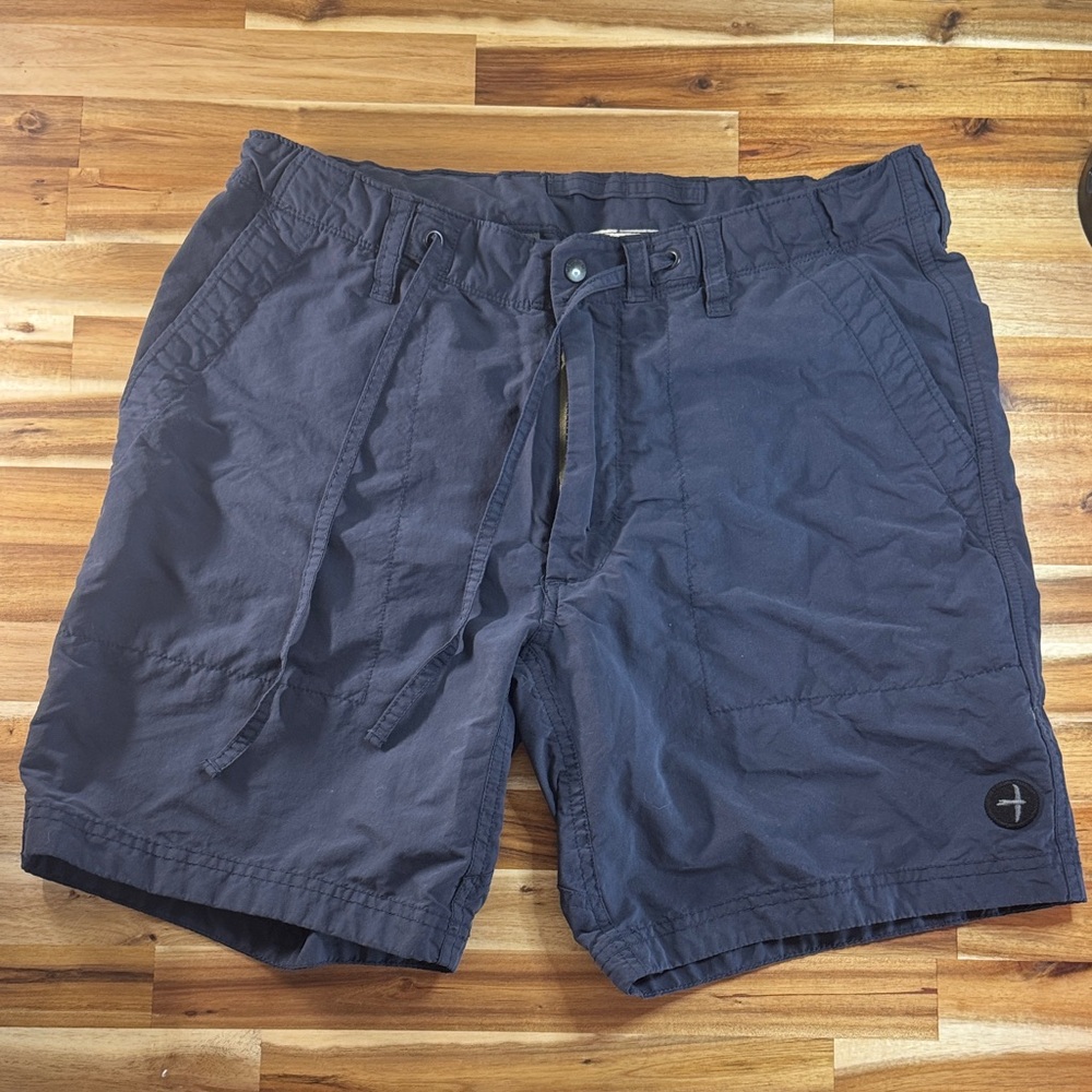 Relwen Drawstring Hybrid Paddle Short - 7” Navy Blue